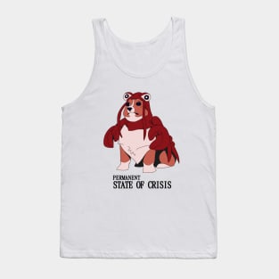 Permanent State of Crisis (corgi) Tank Top